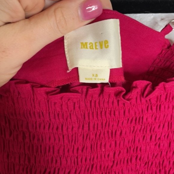 NWT Anthropologie Red Peplum Tank Top - Picture 7 of 13